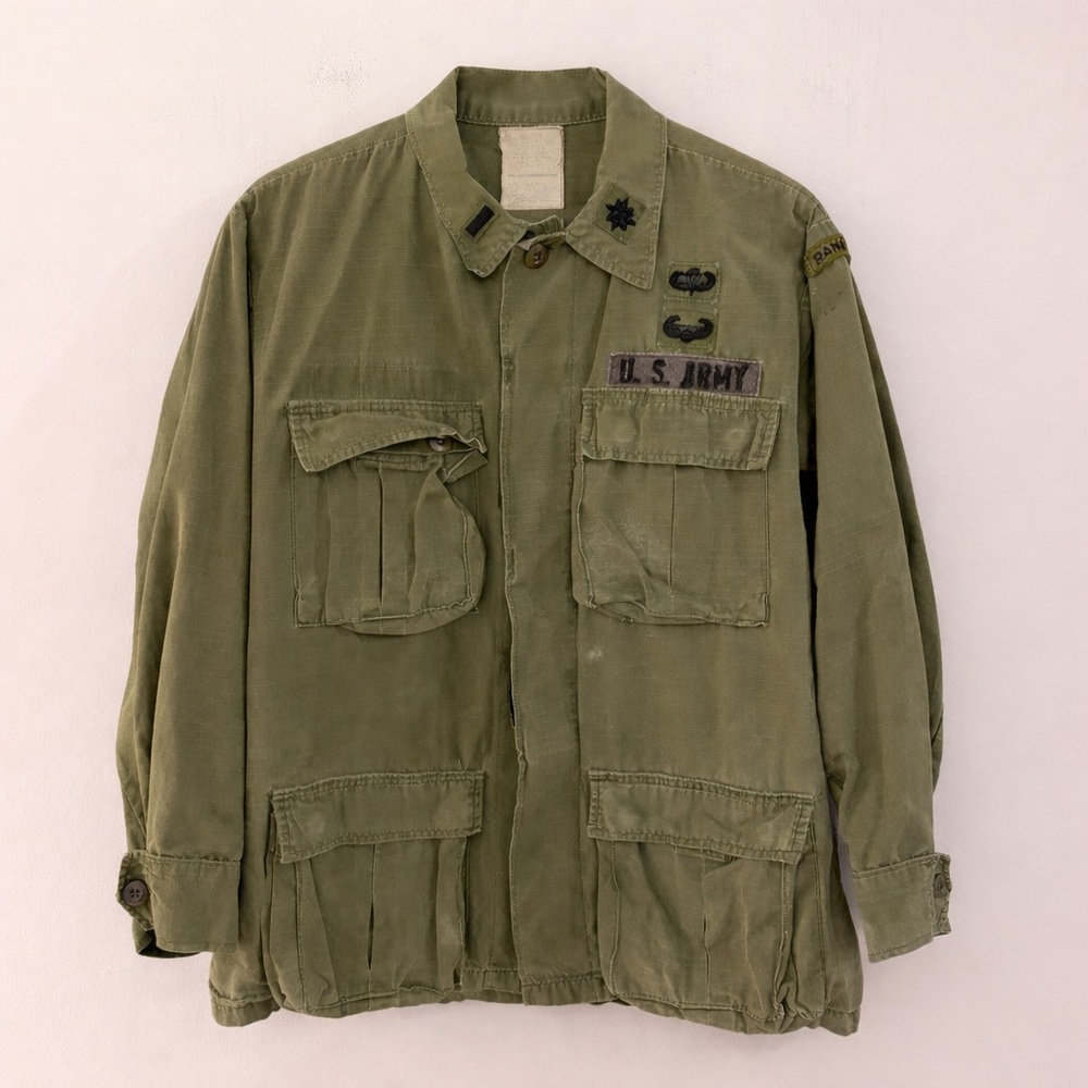 Authentic vintage U.S. Army OG-107 BDU jacket